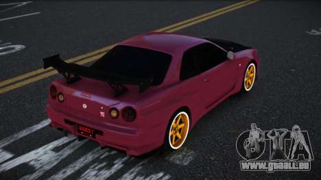 Nissan Skyline R34 Lepob für GTA 4