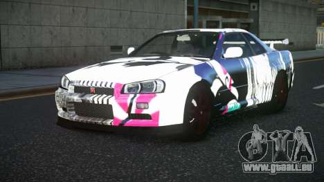 Nissan Skyline R34 Vinor S10 pour GTA 4
