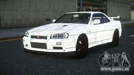 Nissan Skyline R34 Vinor S1 für GTA 4
