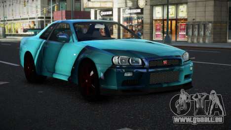 Nissan Skyline R34 Vinor S3 pour GTA 4
