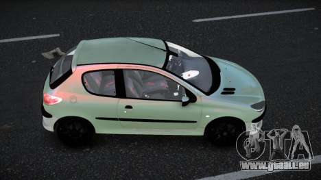 Peugeot 206 Lahvifelo pour GTA 4