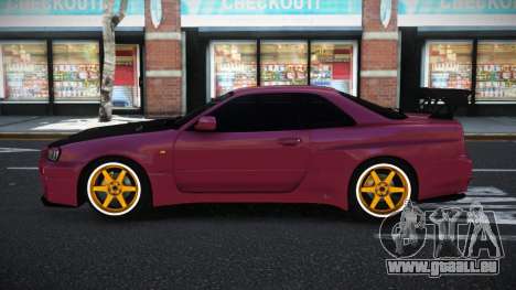 Nissan Skyline R34 Lepob für GTA 4