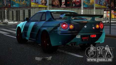 Nissan Skyline R34 Vinor S3 pour GTA 4