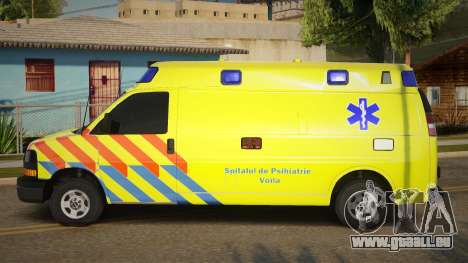 GMC Savana - Mental Health Ambulance für GTA San Andreas