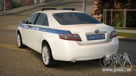 2007 Toyota Camry LE Traffic Police für GTA San Andreas