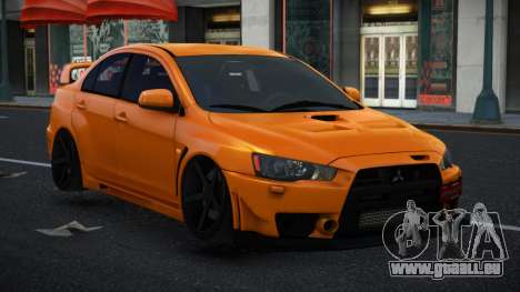 Mitsubishi Lancer Evolution X Taxdug pour GTA 4