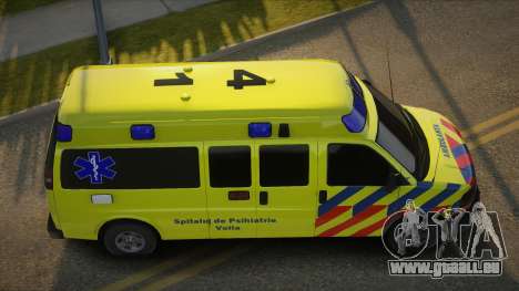 GMC Savana - Mental Health Ambulance für GTA San Andreas