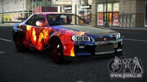 Nissan Skyline R34 Vinor S9 für GTA 4