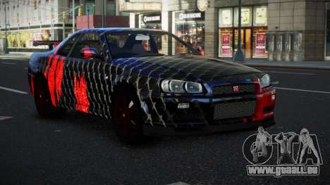 Nissan Skyline R34 Vinor S12 für GTA 4