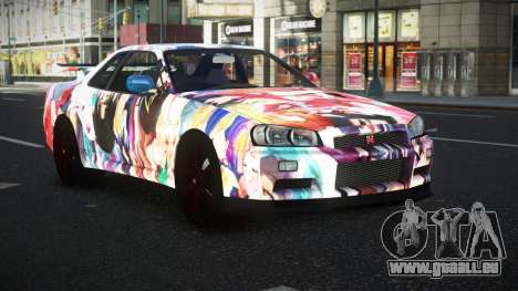 Nissan Skyline R34 Vinor S2 für GTA 4