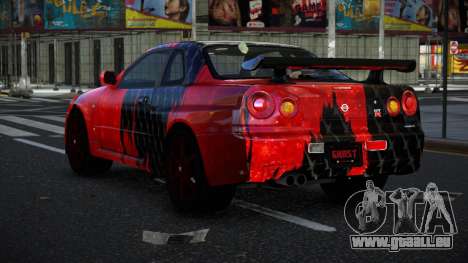 Nissan Skyline R34 Vinor S12 für GTA 4