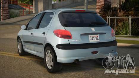 Peugeot 206 AT 4 Door (type6) für GTA San Andreas