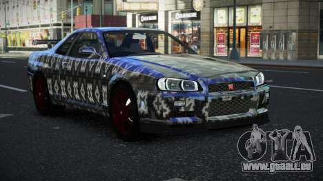 Nissan Skyline R34 Vinor S6 pour GTA 4