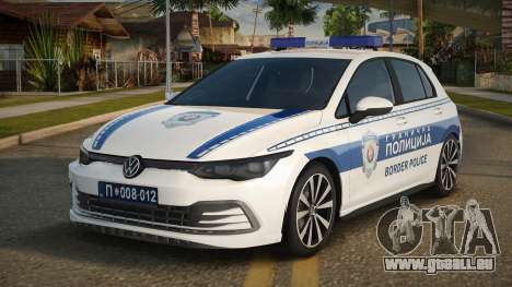 2026 Volkswagen Golf VIII Policija für GTA San Andreas