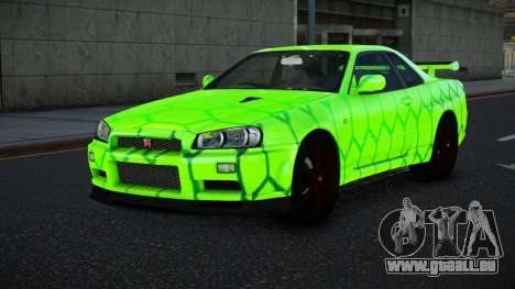 Nissan Skyline R34 Vinor S8 für GTA 4