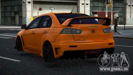 Mitsubishi Lancer Evolution X Taxdug pour GTA 4