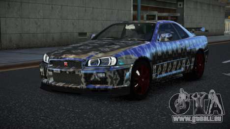 Nissan Skyline R34 Vinor S6 pour GTA 4