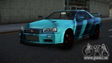 Nissan Skyline R34 Vinor S3 pour GTA 4