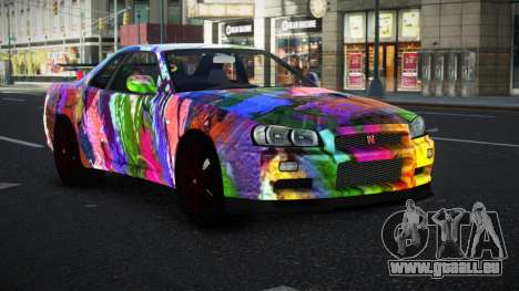 Nissan Skyline R34 Vinor S4 für GTA 4