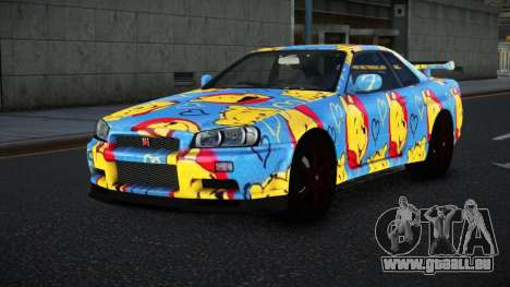 Nissan Skyline R34 Vinor S5 für GTA 4