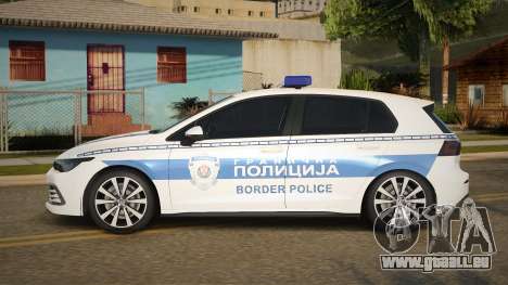 2026 Volkswagen Golf VIII Policija für GTA San Andreas