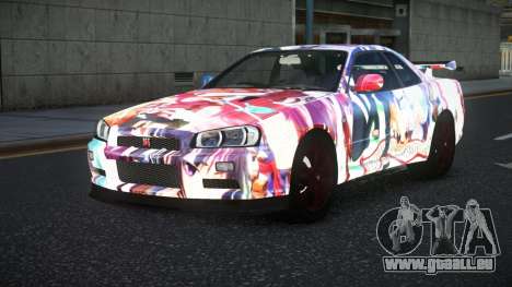 Nissan Skyline R34 Vinor S2 für GTA 4