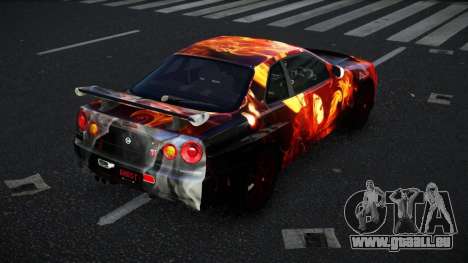 Nissan Skyline R34 Vinor S9 für GTA 4
