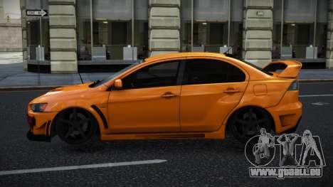 Mitsubishi Lancer Evolution X Taxdug pour GTA 4