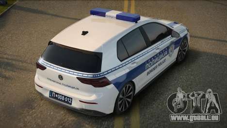 2026 Volkswagen Golf VIII Policija für GTA San Andreas