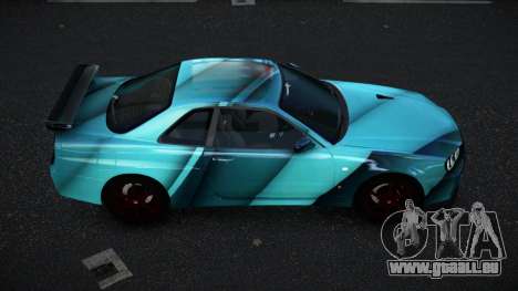 Nissan Skyline R34 Vinor S3 pour GTA 4