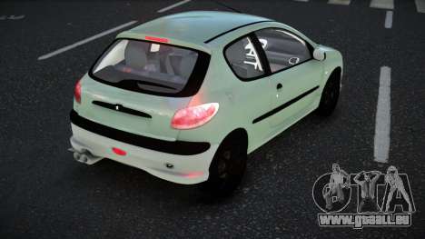 Peugeot 206 Lahvifelo pour GTA 4
