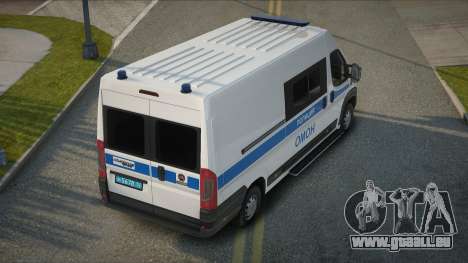 2021 Fiat Ducato Omon für GTA San Andreas