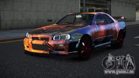 Nissan Skyline R34 Vinor S14 pour GTA 4
