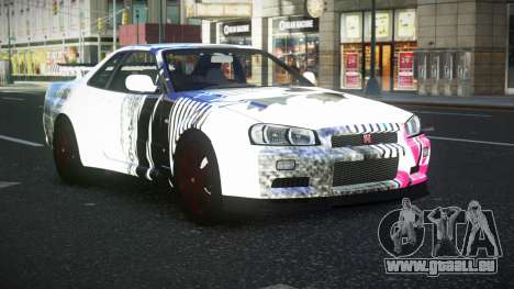 Nissan Skyline R34 Vinor S10 pour GTA 4
