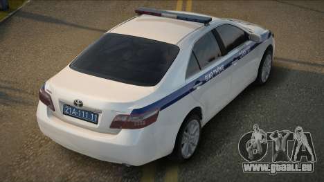 2007 Toyota Camry LE Traffic Police für GTA San Andreas