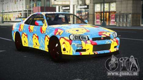Nissan Skyline R34 Vinor S5 für GTA 4