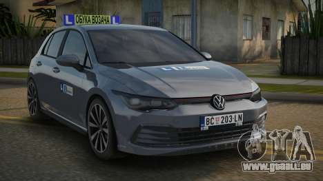 Volkswagen Golf VIII Auto Skola für GTA San Andreas