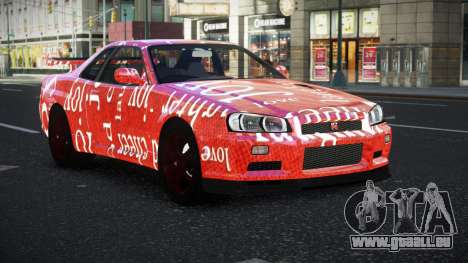 Nissan Skyline R34 Vinor S13 pour GTA 4