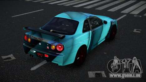 Nissan Skyline R34 Vinor S3 pour GTA 4
