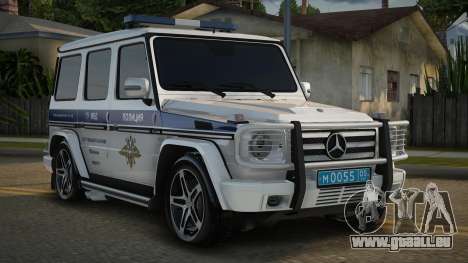 Mercedes-Benz G55 AMG (G-Class) Russian Police für GTA San Andreas
