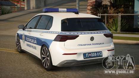 2026 Volkswagen Golf VIII Policija für GTA San Andreas
