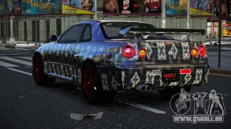 Nissan Skyline R34 Vinor S6 pour GTA 4