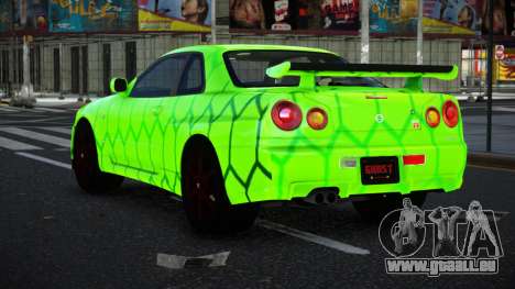 Nissan Skyline R34 Vinor S8 für GTA 4
