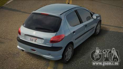 Peugeot 206 AT 4 Door (type6) für GTA San Andreas
