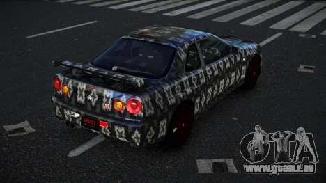 Nissan Skyline R34 Vinor S6 pour GTA 4