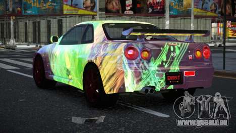 Nissan Skyline R34 Vinor S7 für GTA 4