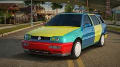1998 Volkswagen Golf Mk3 Variant Harlequin für GTA San Andreas