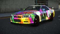 Nissan Skyline R34 Vinor S4 für GTA 4