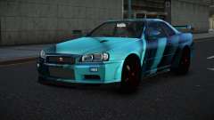Nissan Skyline R34 Vinor S3 pour GTA 4