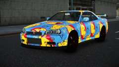 Nissan Skyline R34 Vinor S5 für GTA 4
